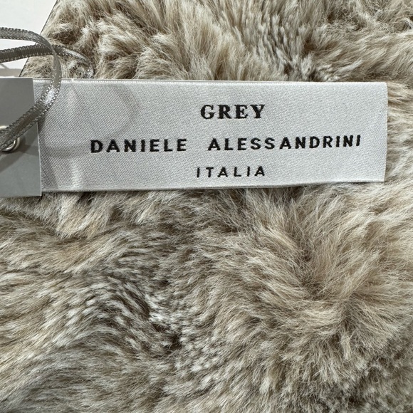 DANIELE ALESSANDRINI ITALIA Grey Sweater. Mens. Large size. NWT - Picture 5 of 7